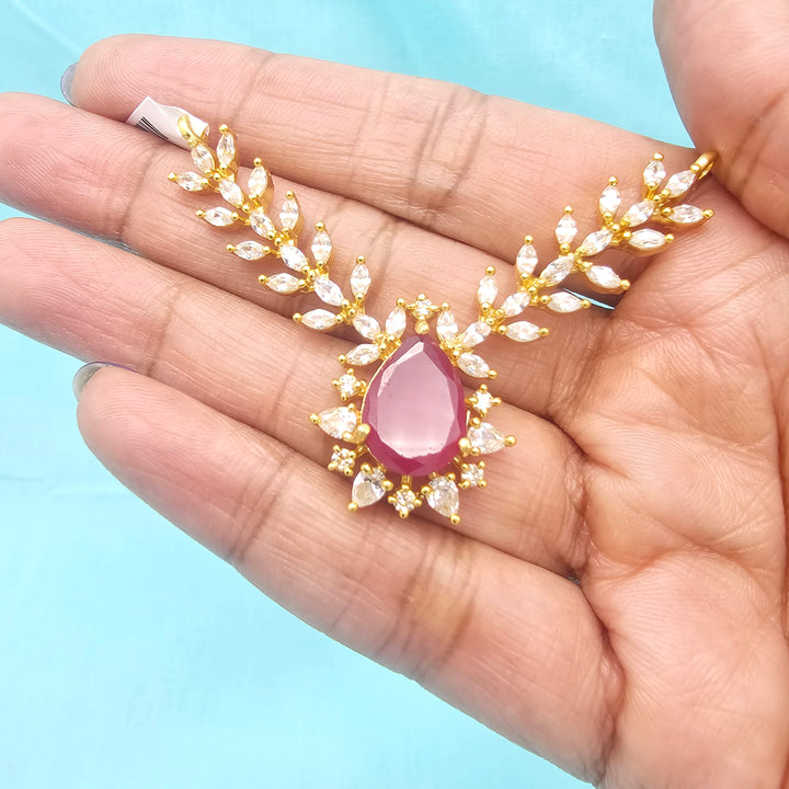 CZ Silver Pendants