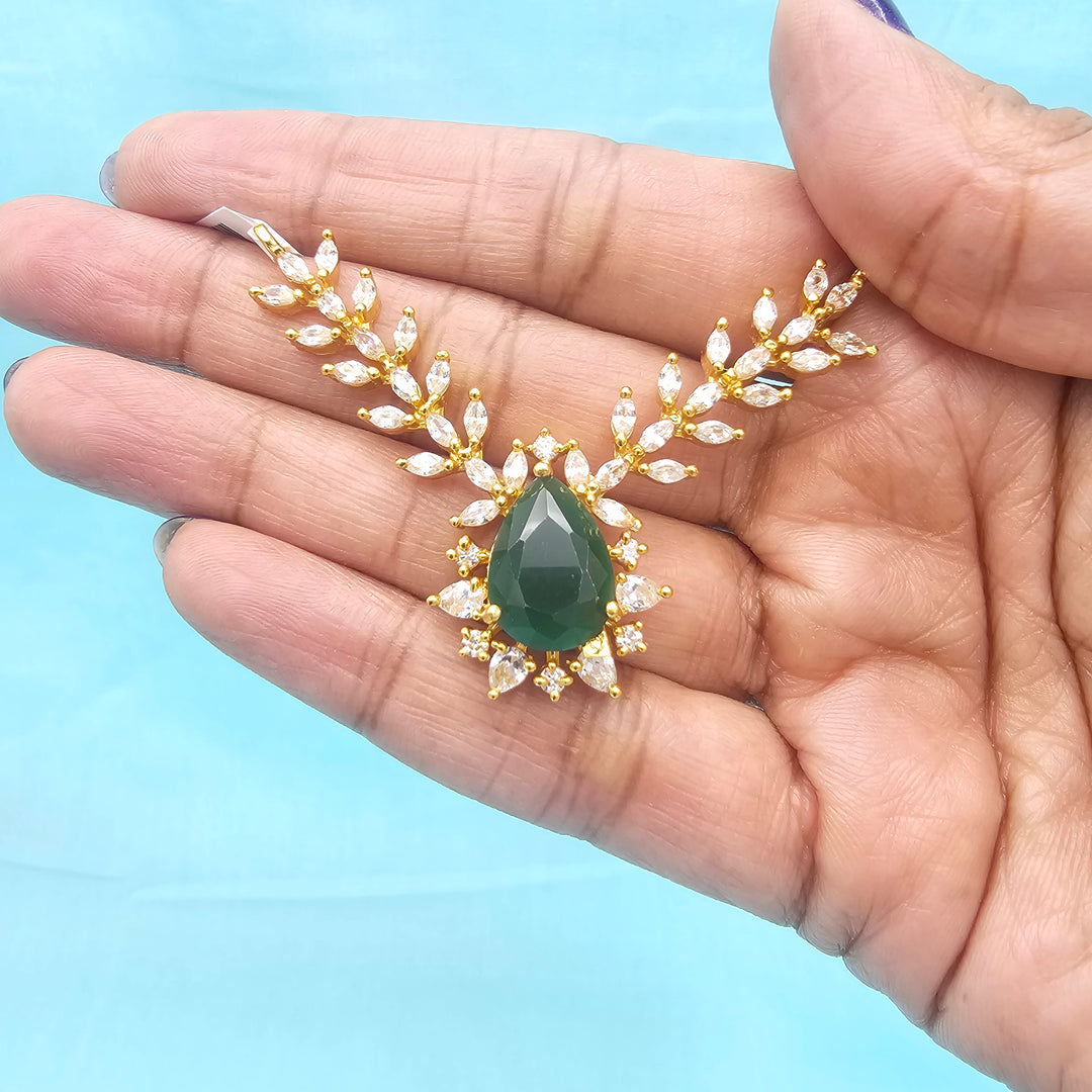 CZ Silver Pendants