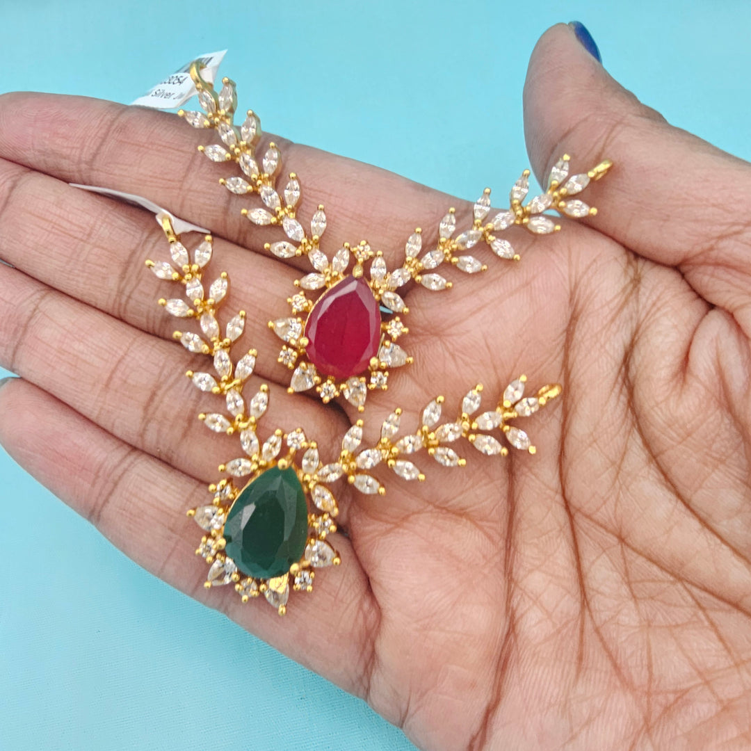 CZ Silver Pendants