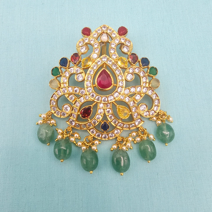 Navratna CZ Pendant
