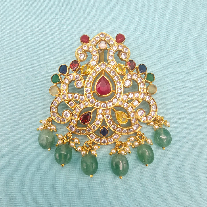 Navratna CZ Pendant