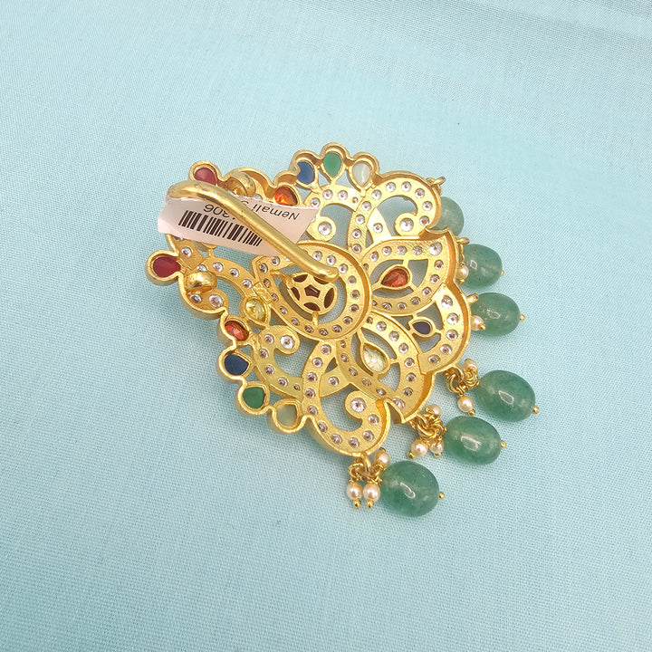Navratna CZ Pendant