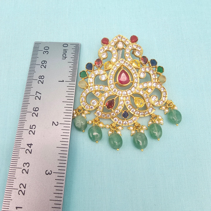 Navratna CZ Pendant