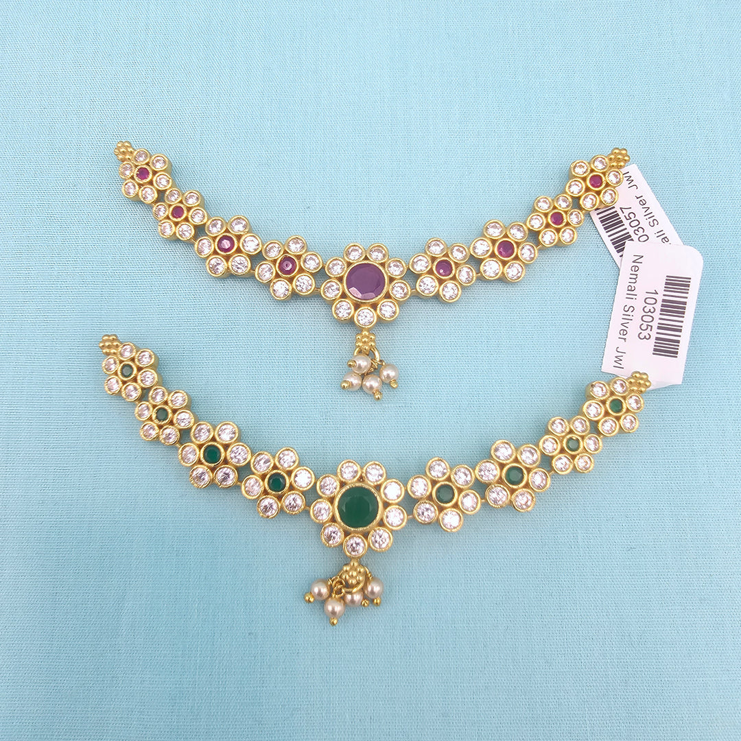 CZ Small Pendant set