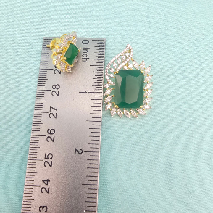 Silver CZ pendants set