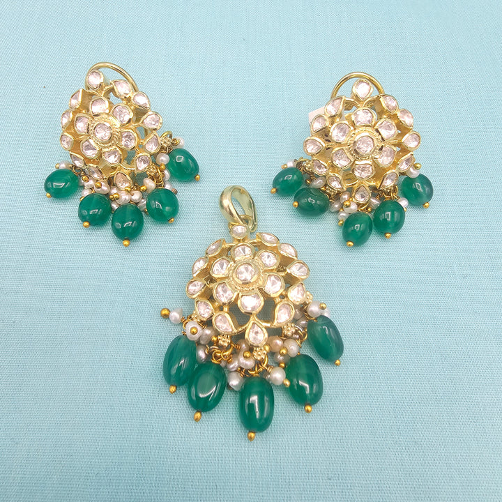 Green Moissanite pendants