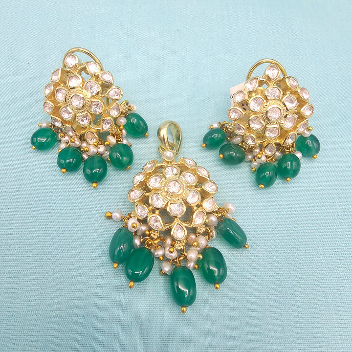 Green Moissanite pendants