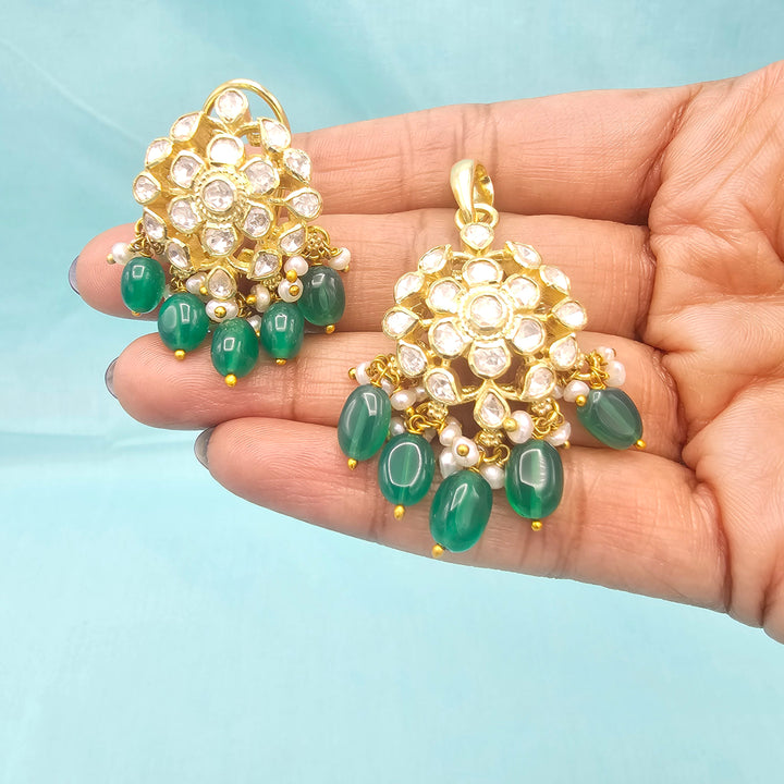 Green Moissanite pendants