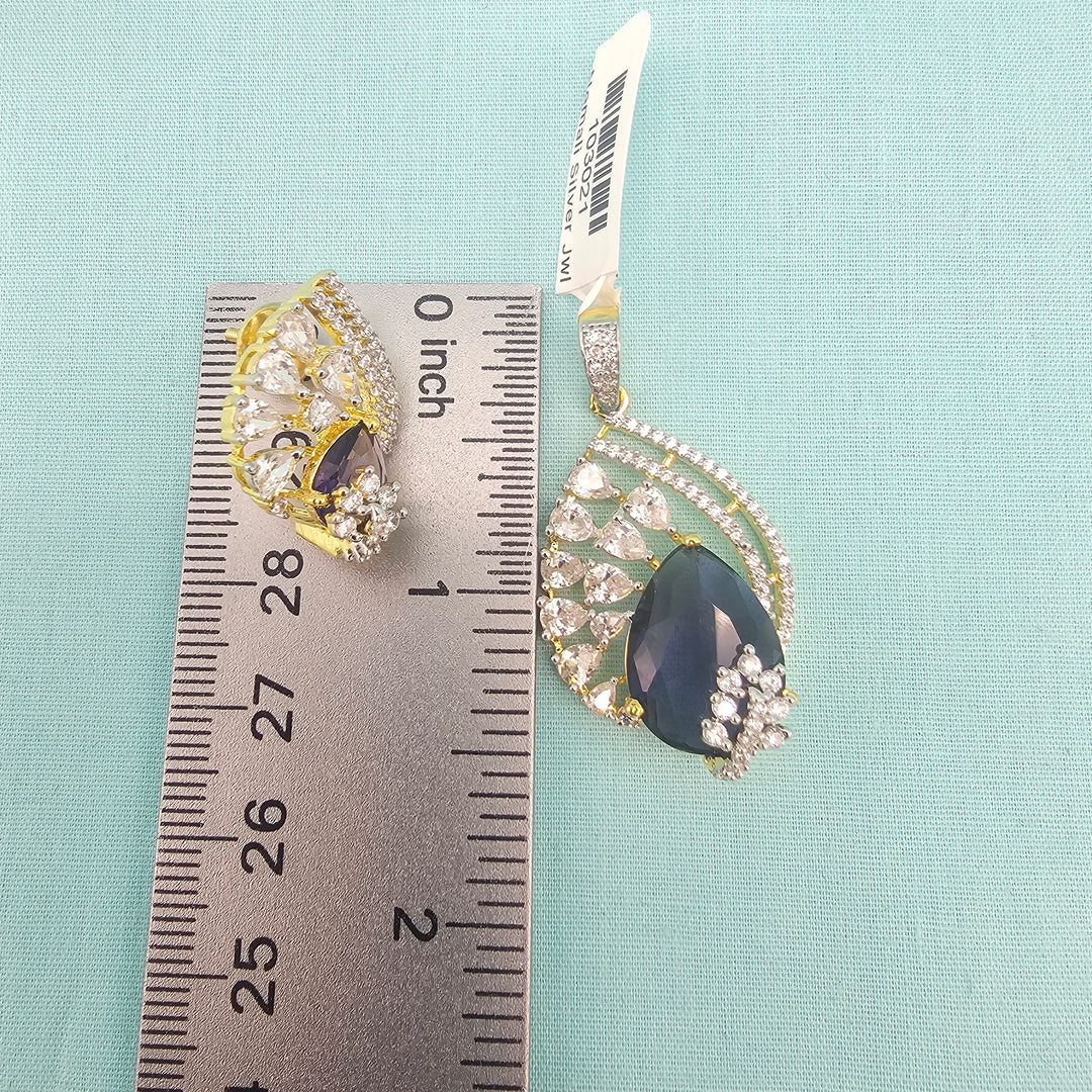 Amethyst Pendant set
