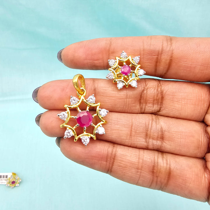 Diamond Replica Silver set