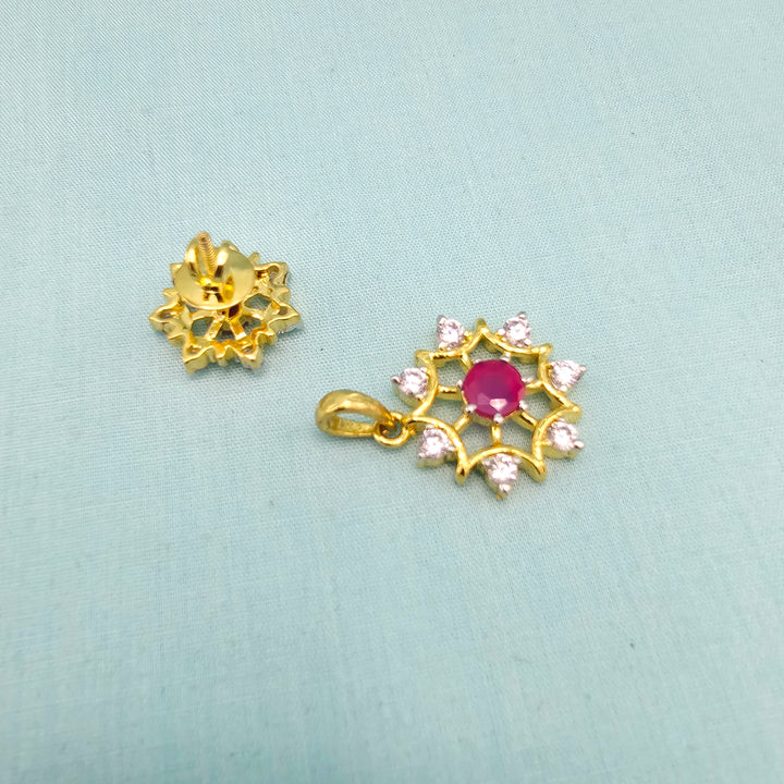 Diamond Replica Silver set