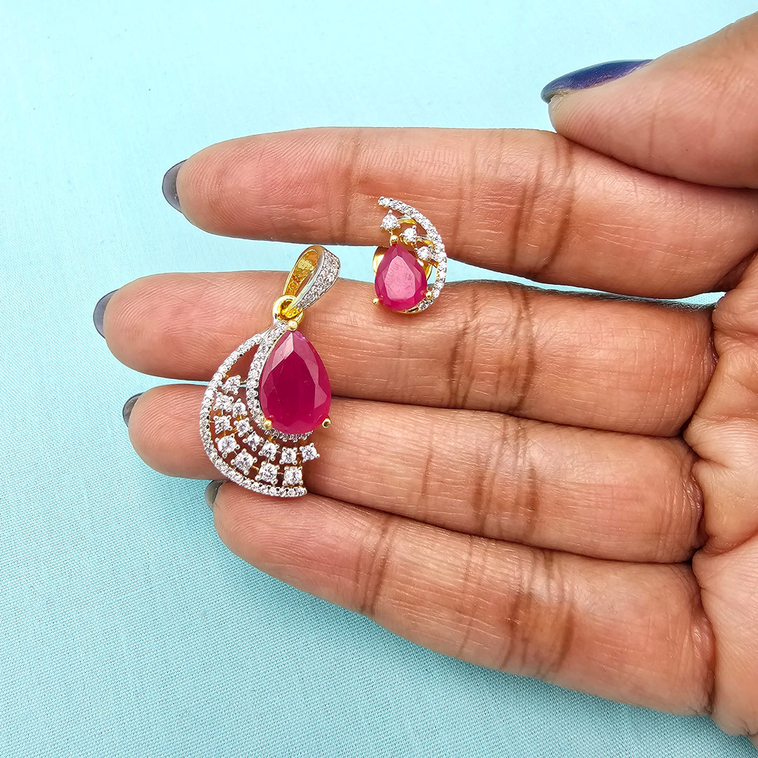 Ruby Silver set