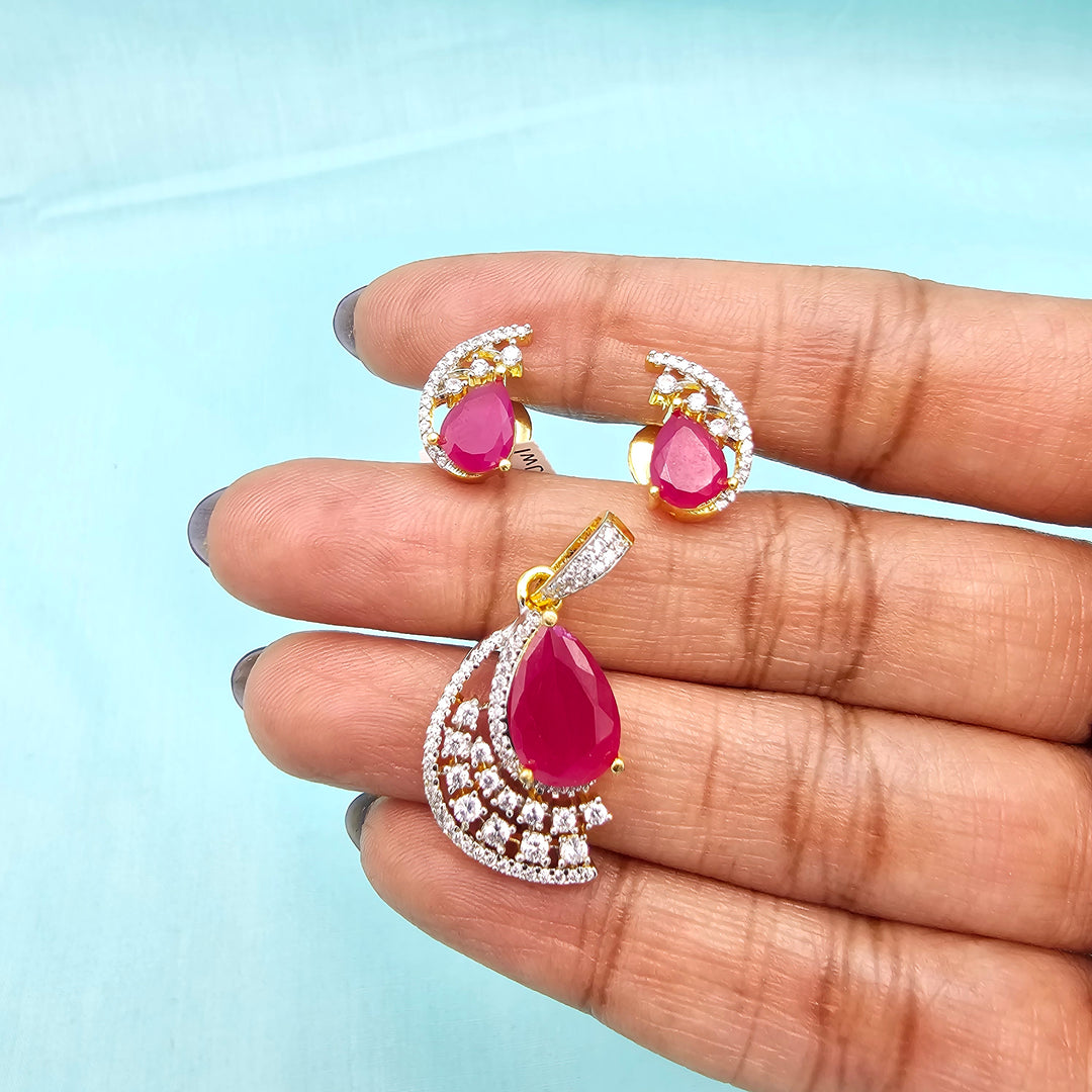 Ruby Silver set