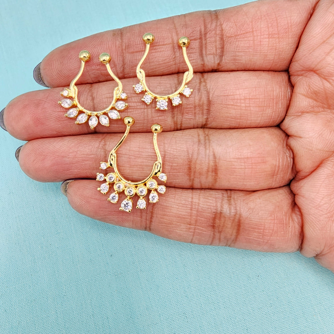 Silver Septum Nose rings