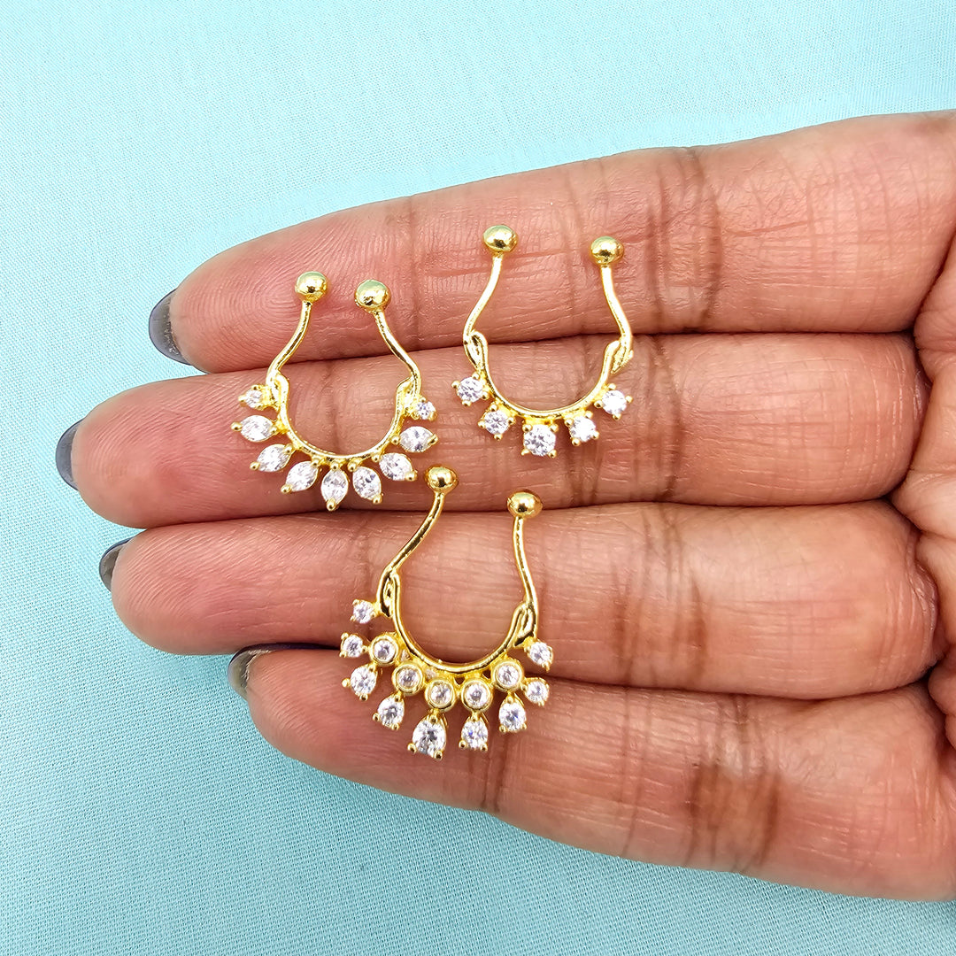 Silver Septum Nose rings
