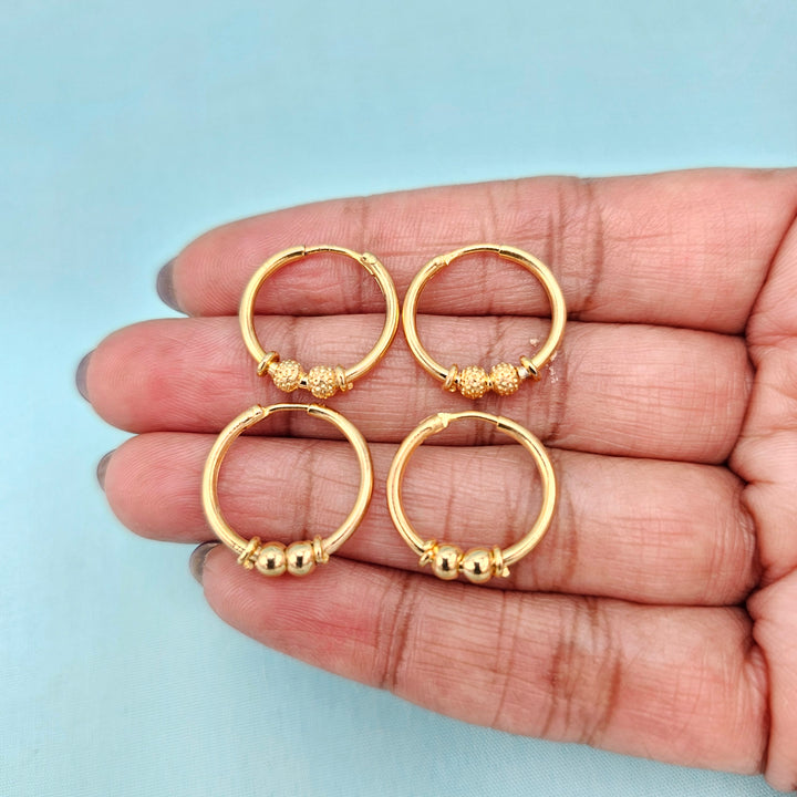 Simple Bali earrings