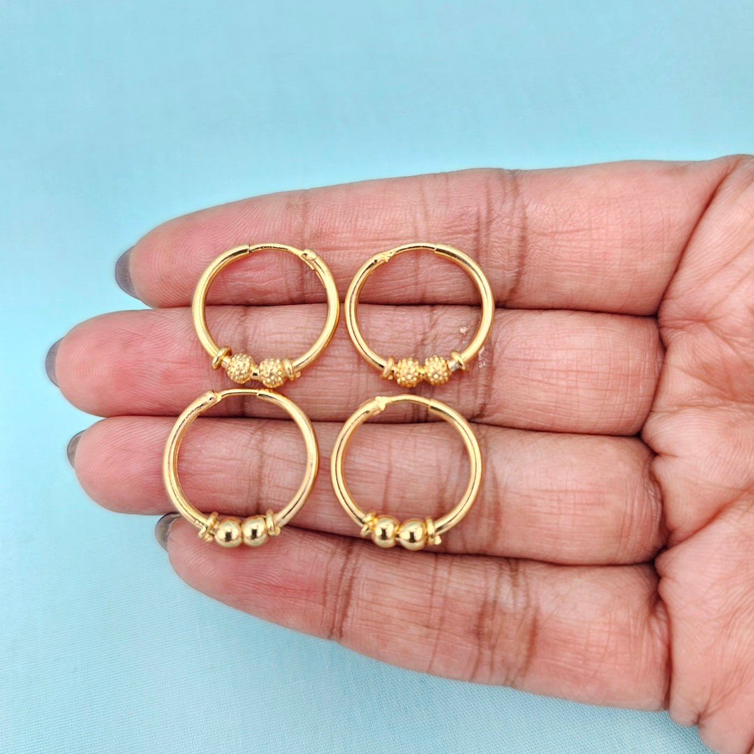 Simple Bali earrings