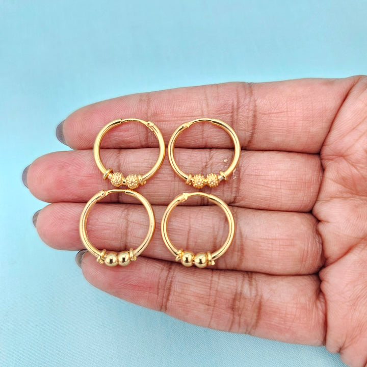 Simple Bali earrings