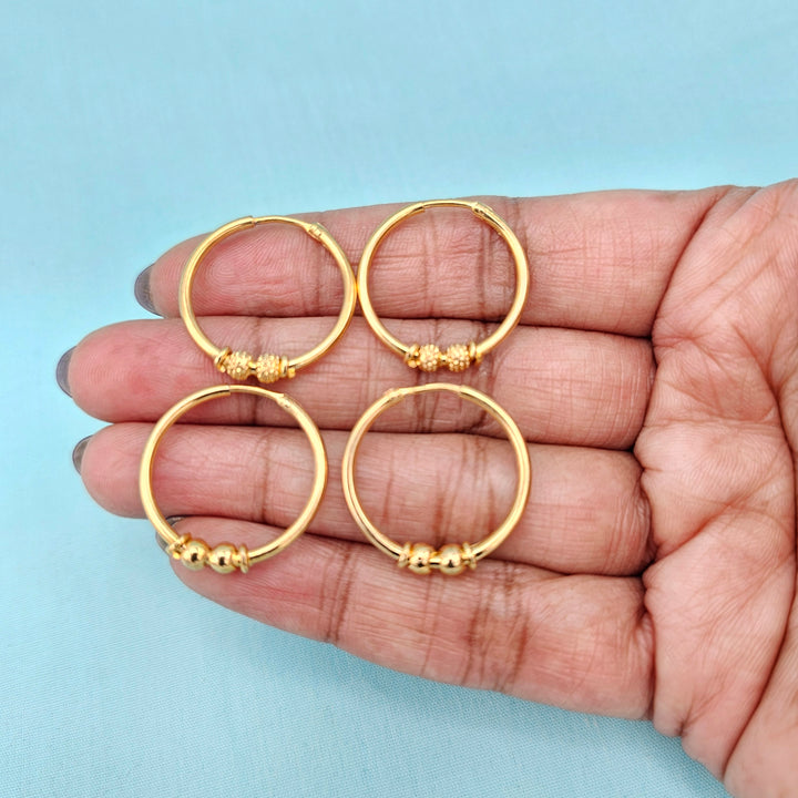 Simple Bali earrings