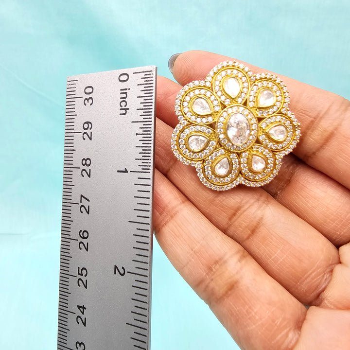 Silver Moissanite Studs