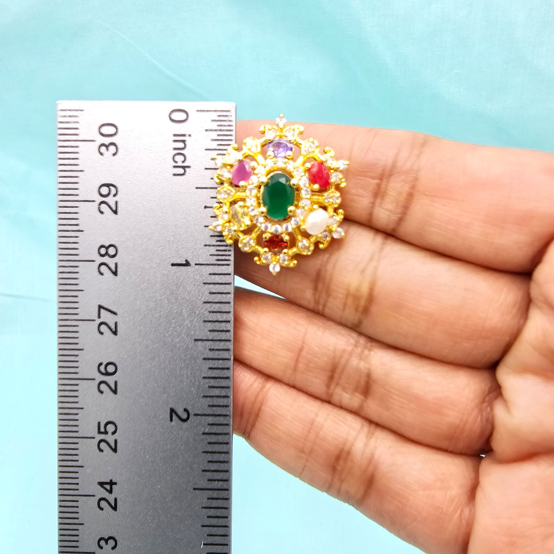 CZ Navratna Studs