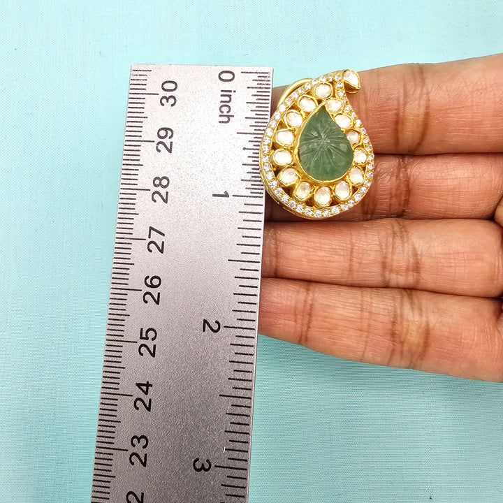 Mango Moissanite Studs