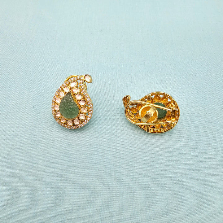 Mango Moissanite Studs