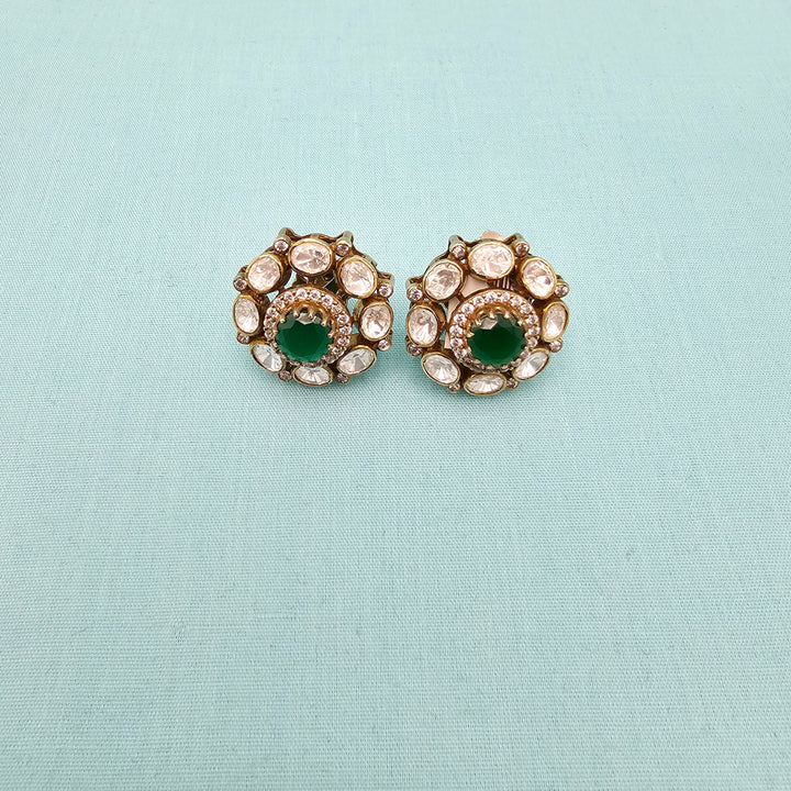 Victorian Moissanite Studs