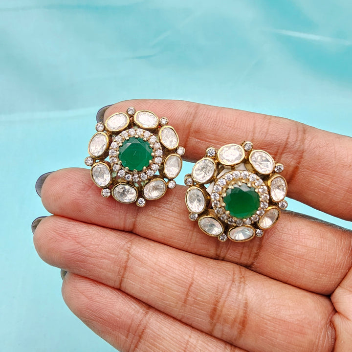 Victorian Moissanite Studs