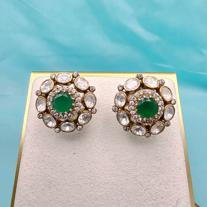 Victorian Moissanite Studs