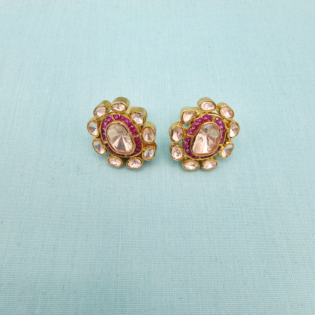 Victorian Moissanite Studs