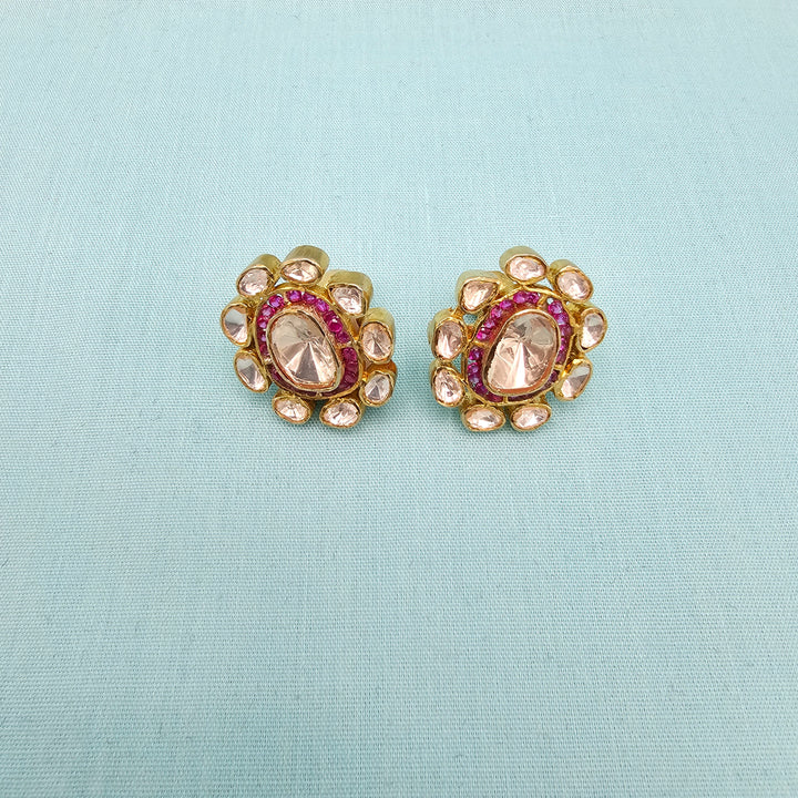 Victorian Moissanite Studs