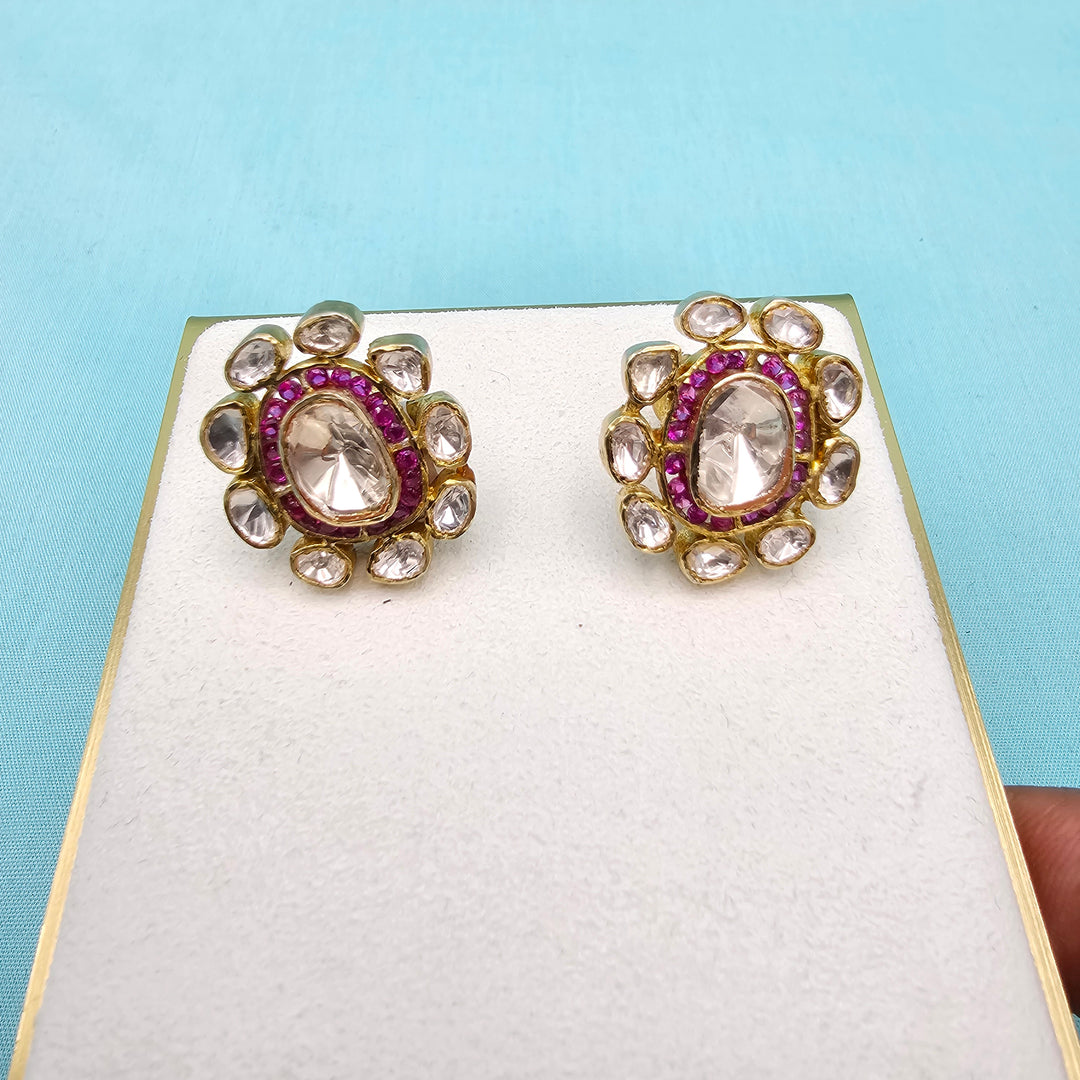 Victorian Moissanite Studs