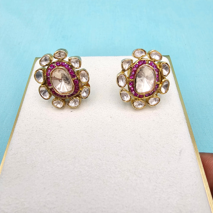 Victorian Moissanite Studs