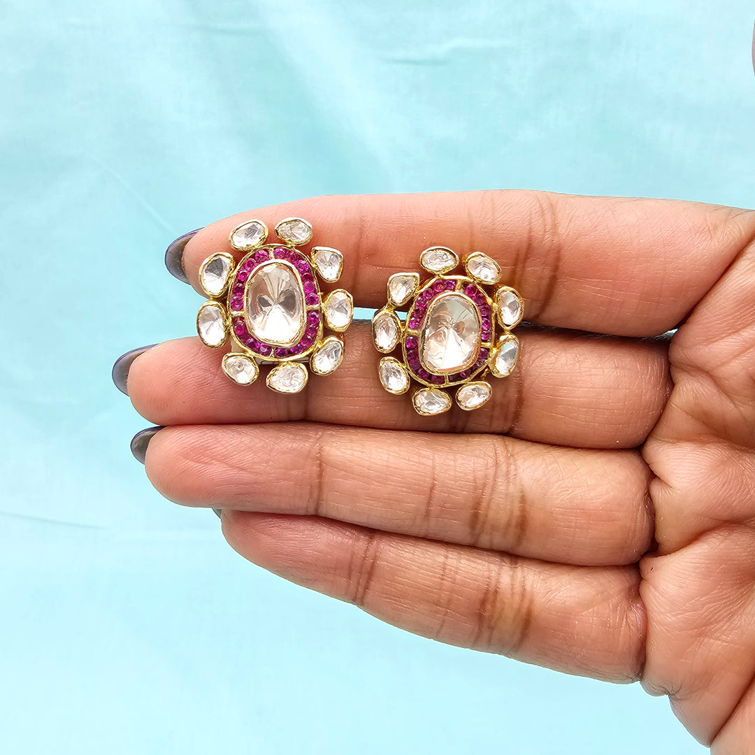 Victorian Moissanite Studs