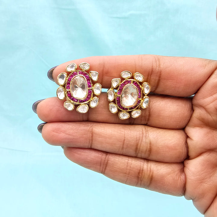 Victorian Moissanite Studs