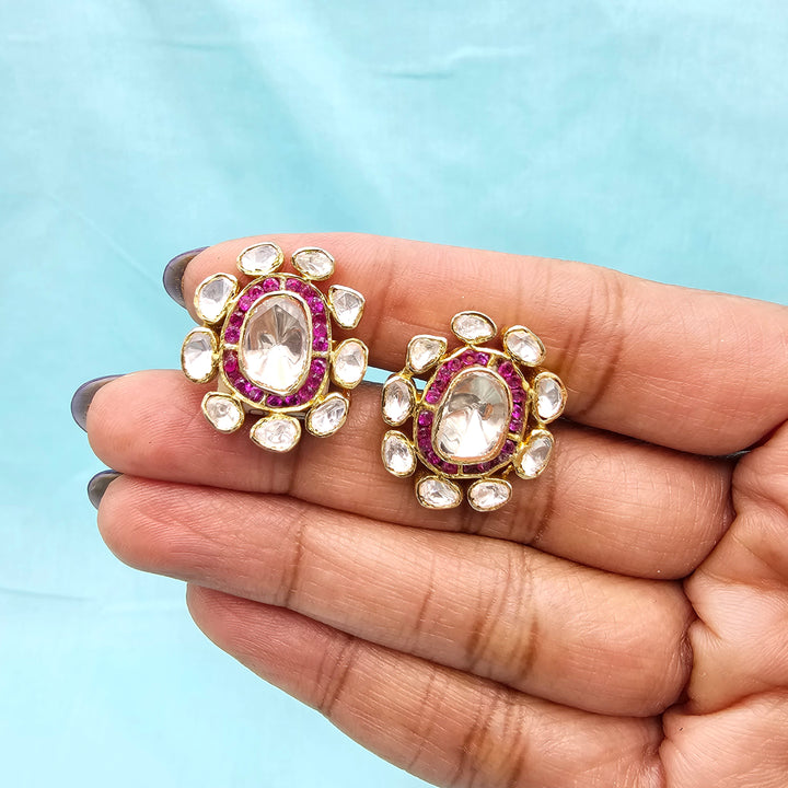 Victorian Moissanite Studs