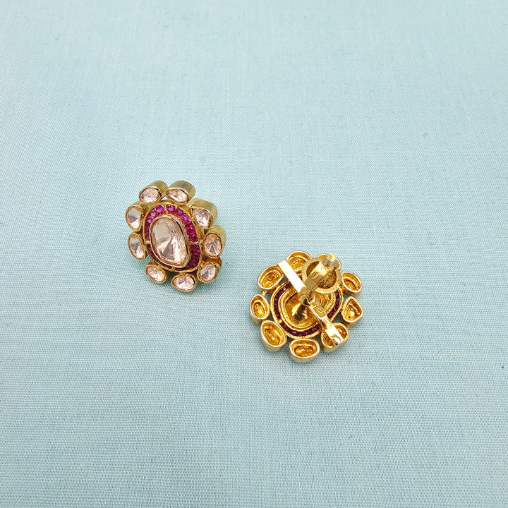 Victorian Moissanite Studs