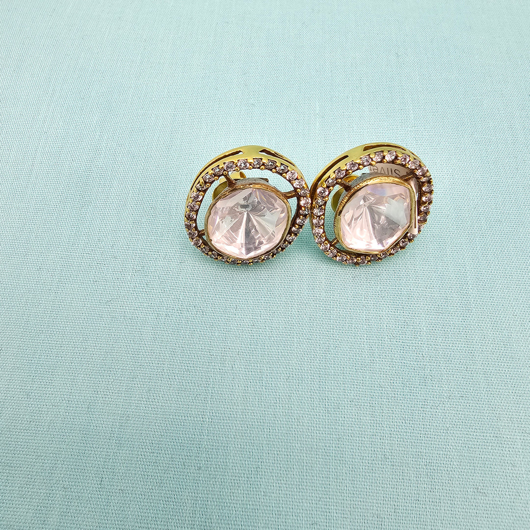 Victorian Moissanite Studs