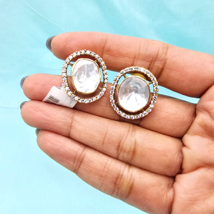 Victorian Moissanite Studs