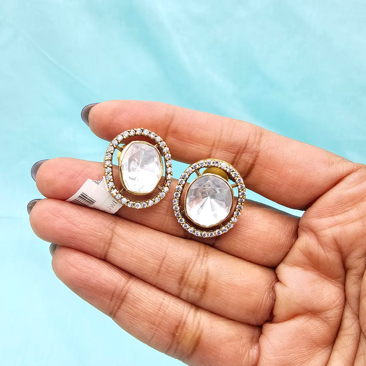 Victorian Moissanite Studs
