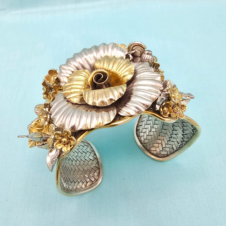 Silver Dual Tone Bracelet