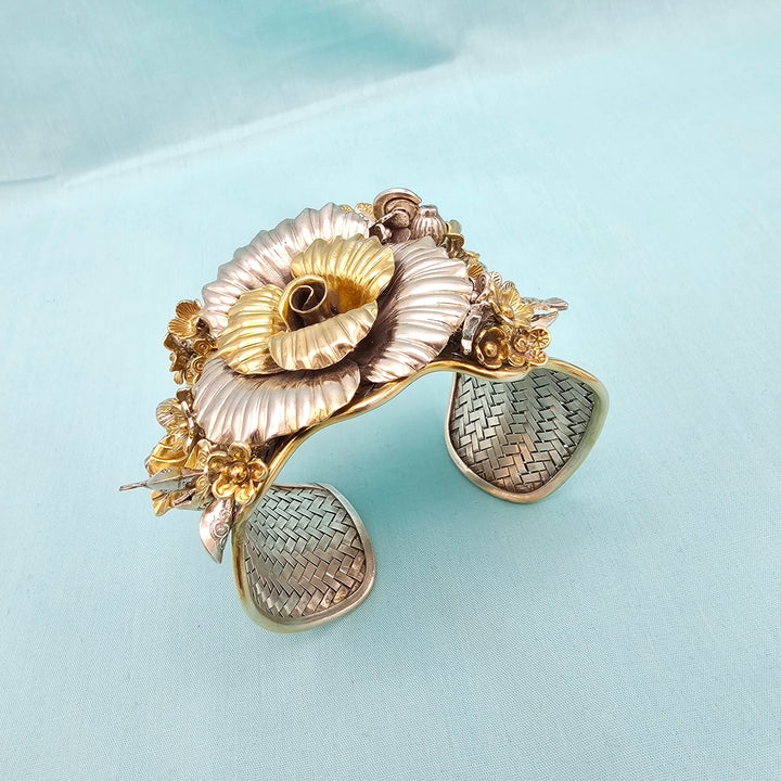 Silver Dual Tone Bracelet