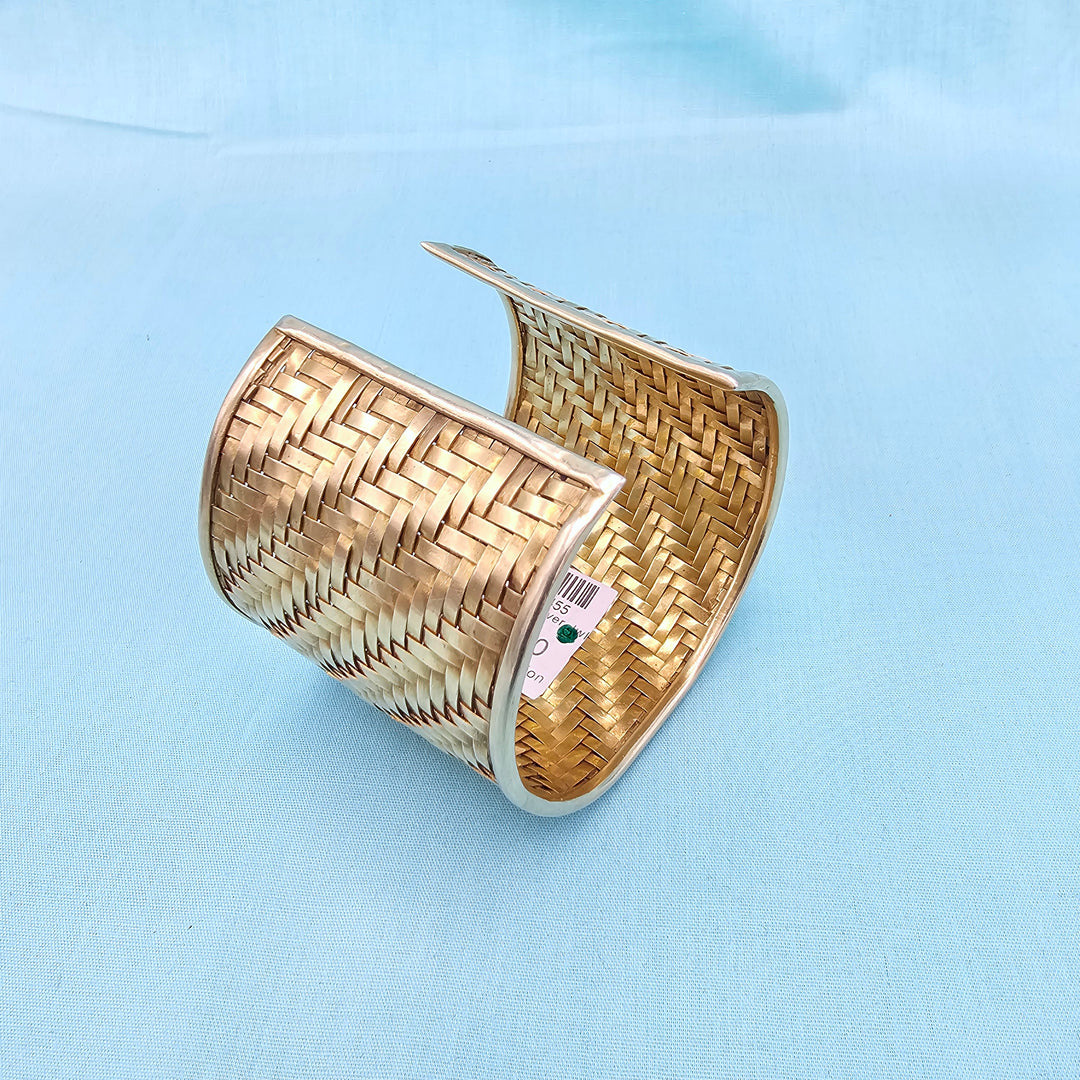 Silver Kundan Bracelet