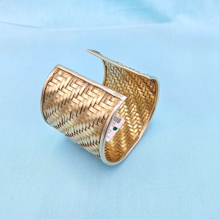 Silver Kundan Bracelet