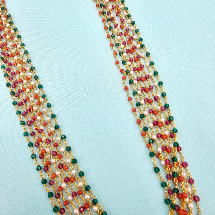 8L Multi color Chain