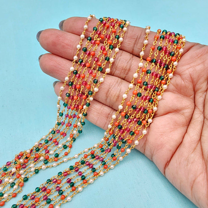 8L Multi color Chain