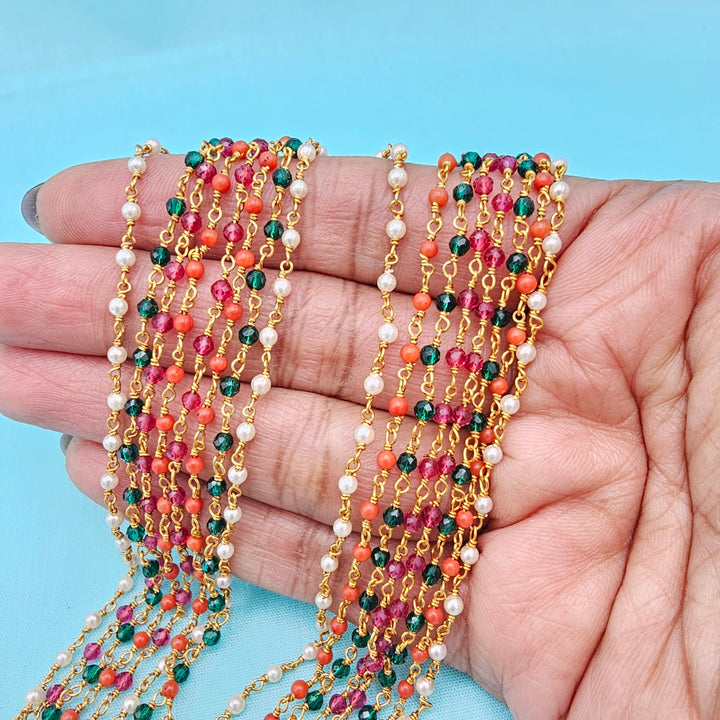 8L Multi color Chain