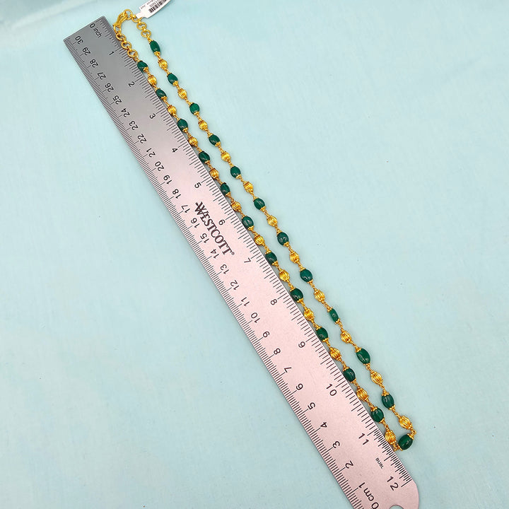 6mm Emerald Nakshi chain