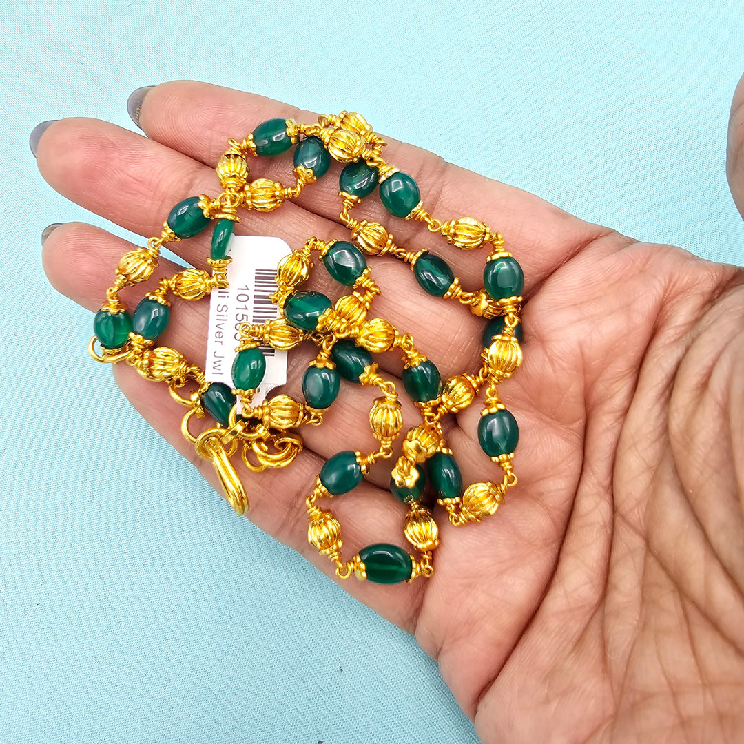 6mm Emerald Nakshi chain